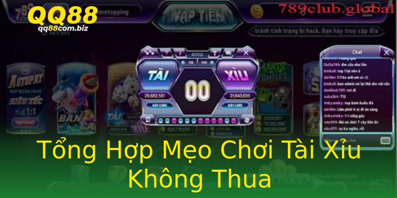 Tổng Hợp Mẹo Chơi Tài Xỉu Không Thua Tổng Hợp Mẹo Chơi Tài Xỉu Không Thua